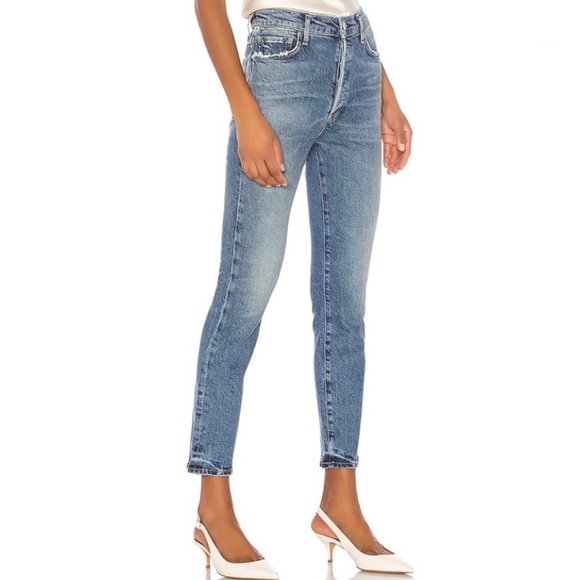 Citizens of Humanity Olivia High Rise Slim Ankle Jean 26 - Picture 2 of 11
